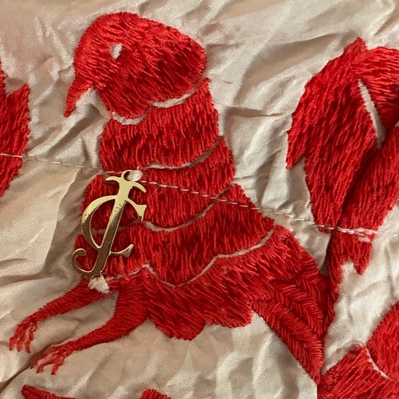 Juicy Couture woman’s little short summer dress with stitched birds - Picture 9 of 15